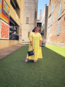 Yellow Beauty Tiered Dress * S - 3X