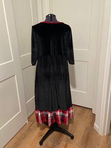 Enchanting Christmas In Black Velvet & Plaid Exclusive ***Small - 3X - Blessed To Bless Boutique