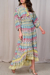 Boho Spring Flair Dress - In Stock - Fits up to plus