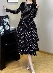 Classy & Composed In Polka Dots Dress* Preorder* ETA 2/3 Weeks