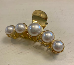 Pearl Hair Clip Set