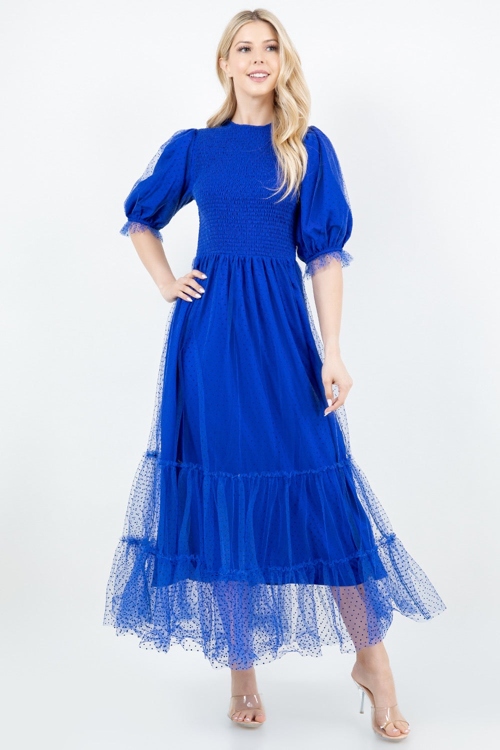 Embraced In Tulle In Royal Blue* S - 3X
