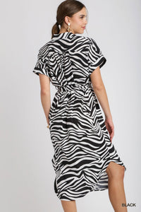 Chic Safari Shirt Dress