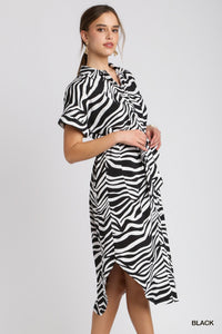 Chic Safari Shirt Dress