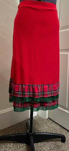 Plaid & Sparkle Christmas Slip Extender*ETA 7/10 days from order date.