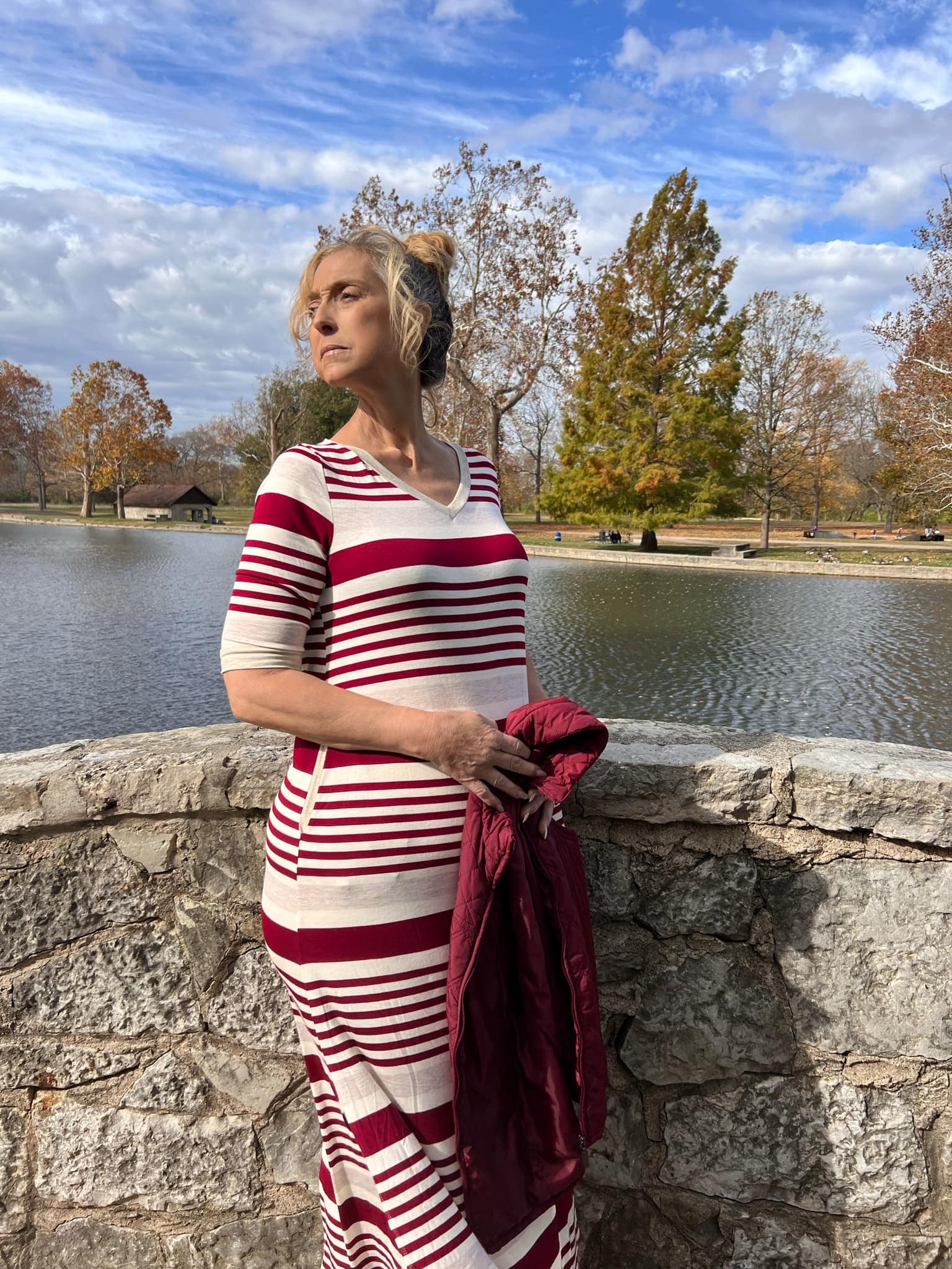 Your Comfy Dress In Stripes☆ S - L ☆Ruby & Olive