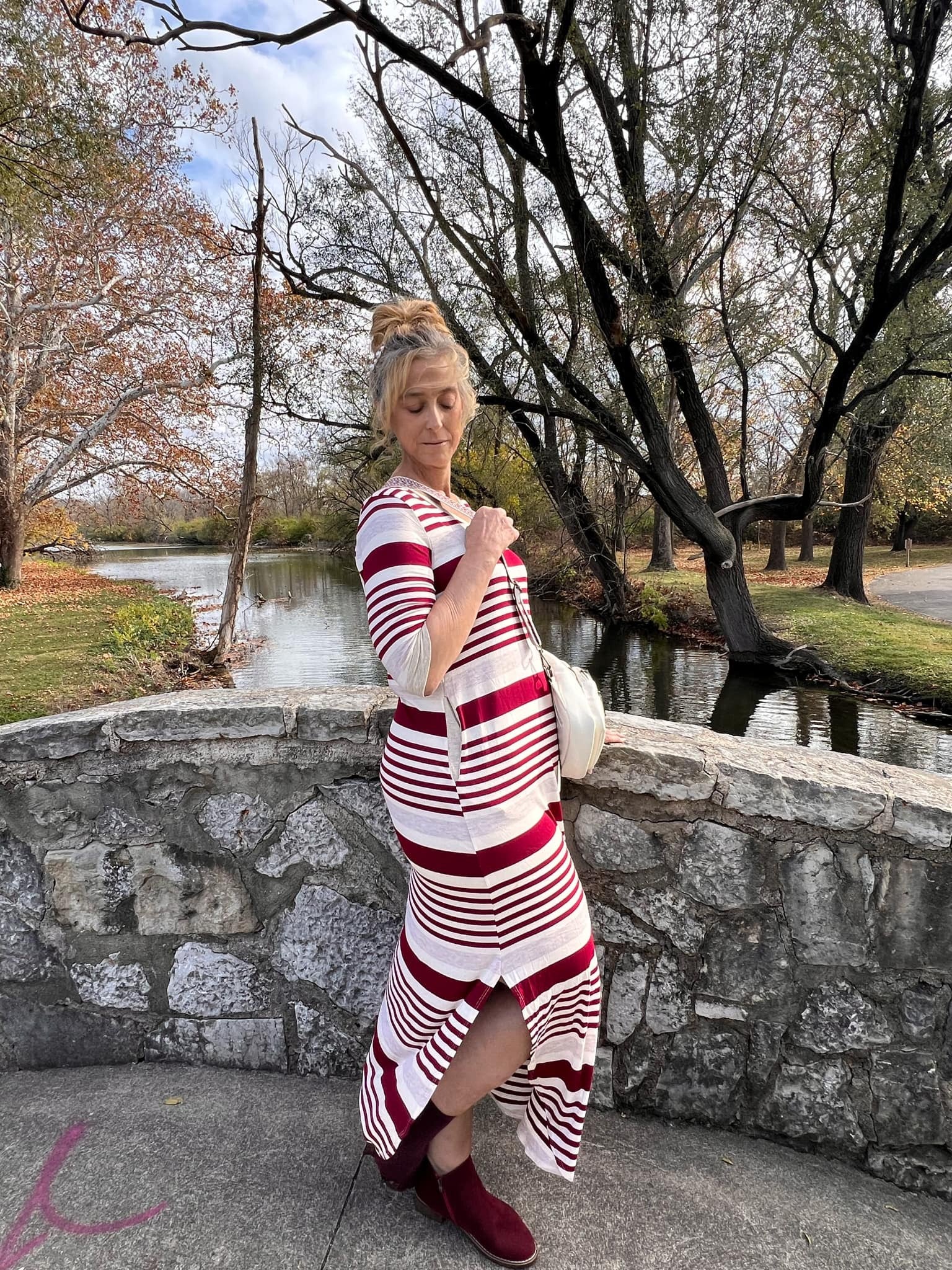 Your Comfy Dress In Stripes☆ S - L ☆Ruby & Olive