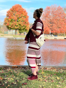 Your Comfy Dress In Stripes☆ S - L ☆Ruby & Olive