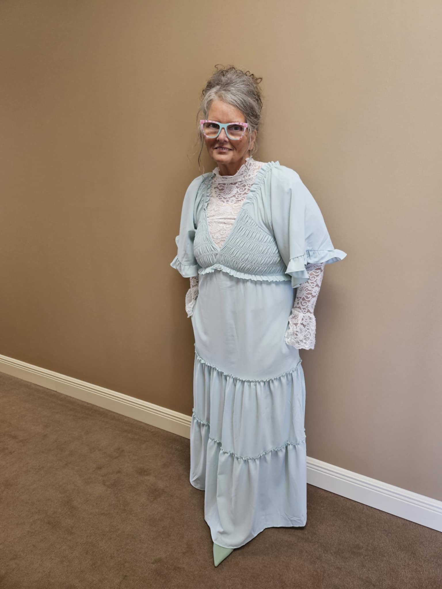 Ever So Graceful In Mint Dress *In Stock
