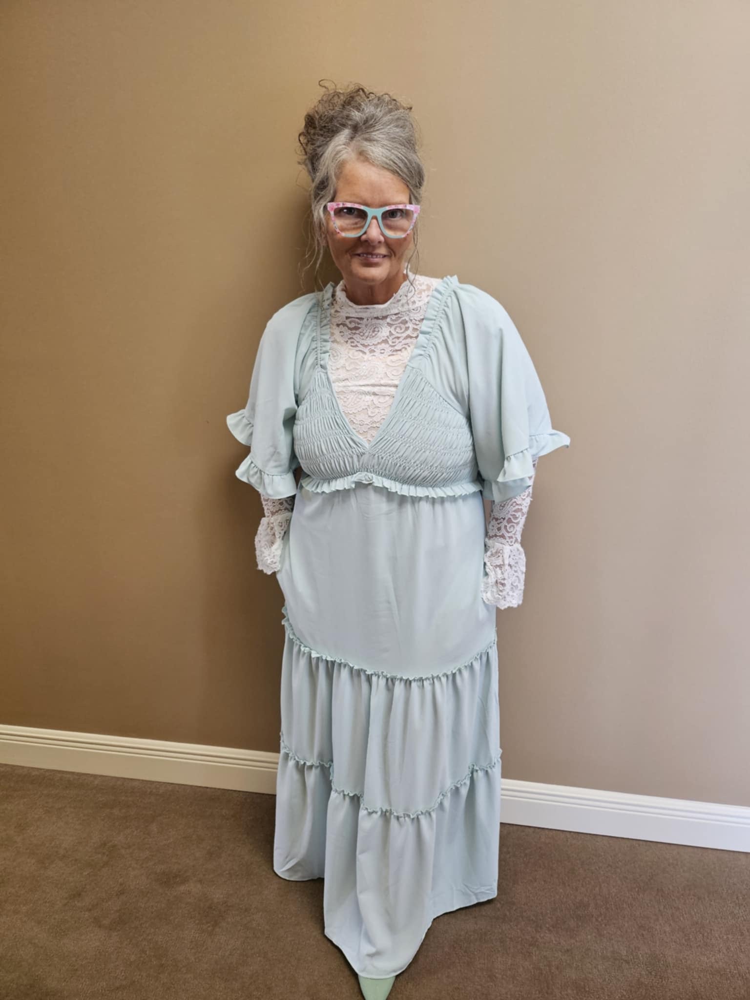 Ever So Graceful In Mint Dress *In Stock