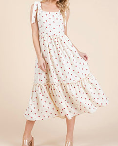 Berry Sweet Midi Dress