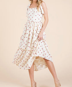 Berry Sweet Midi Dress