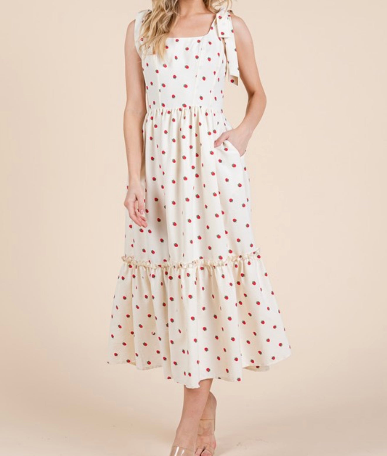 Berry Sweet Midi Dress
