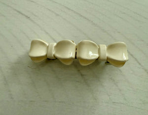 Double Bow Hair Clip