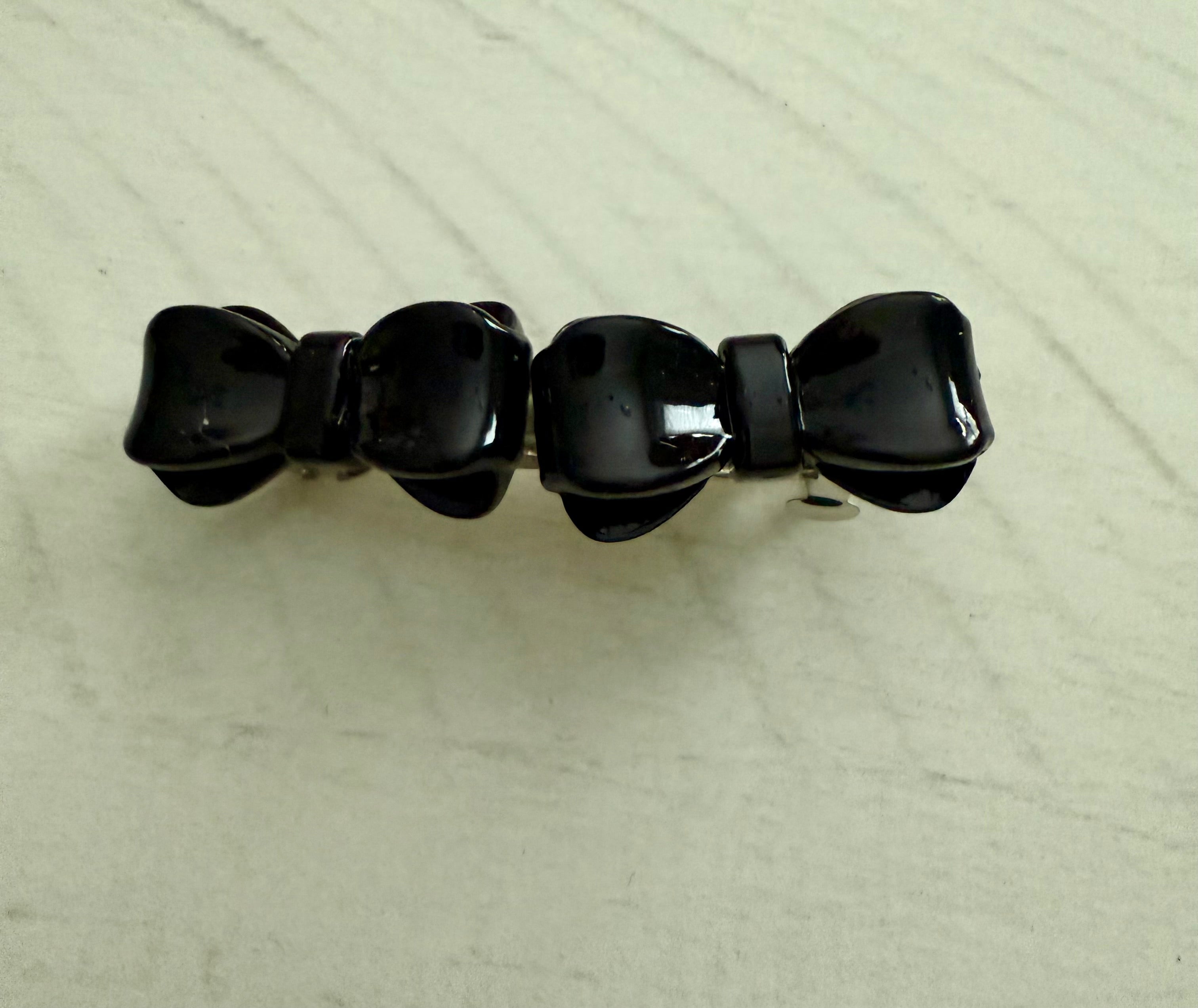 Double Bow Hair Clip