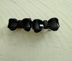Double Bow Hair Clip