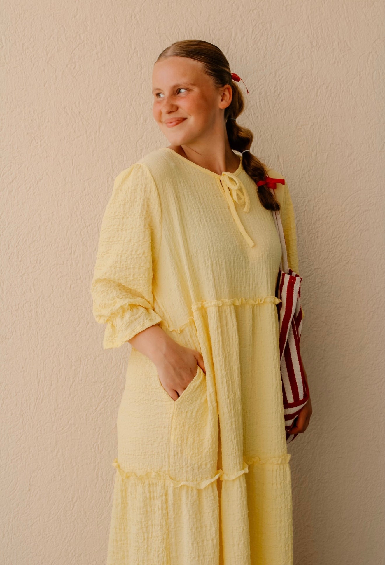Yellow Beauty Tiered Dress * S - 3X