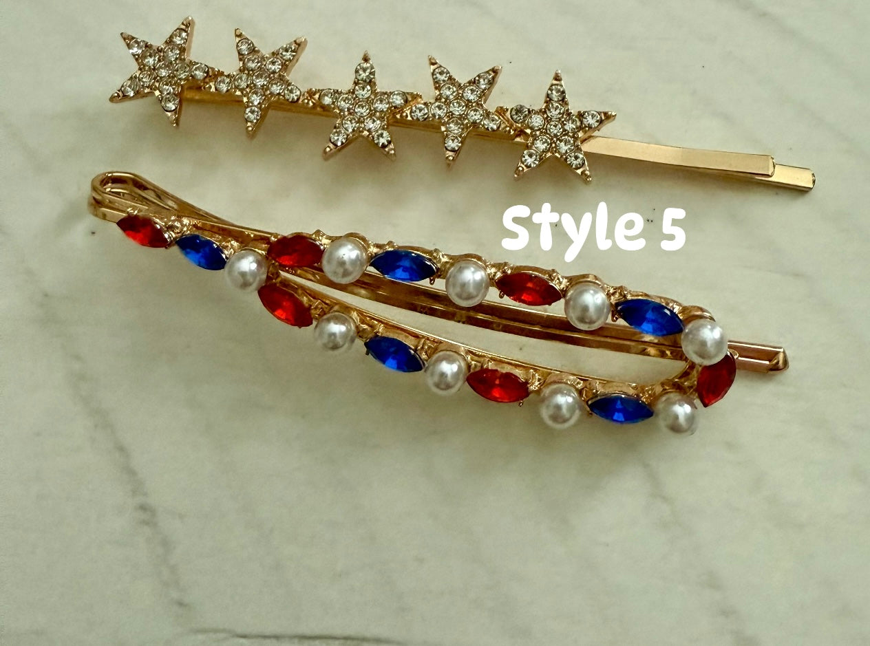 Stars & Stripes Clips