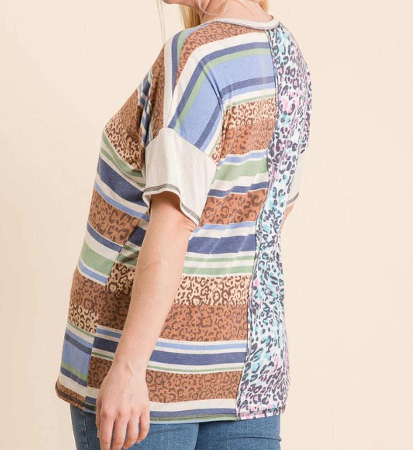 Wild Harmony Animal Print Tee