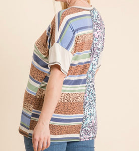 Wild Harmony Animal Print Tee