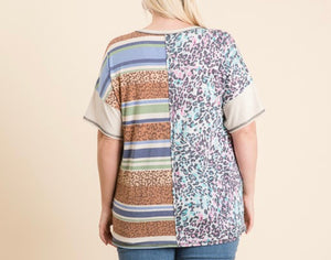 Wild Harmony Animal Print Tee