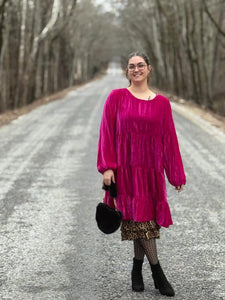 Velvety Soft Tunic Dress ☆