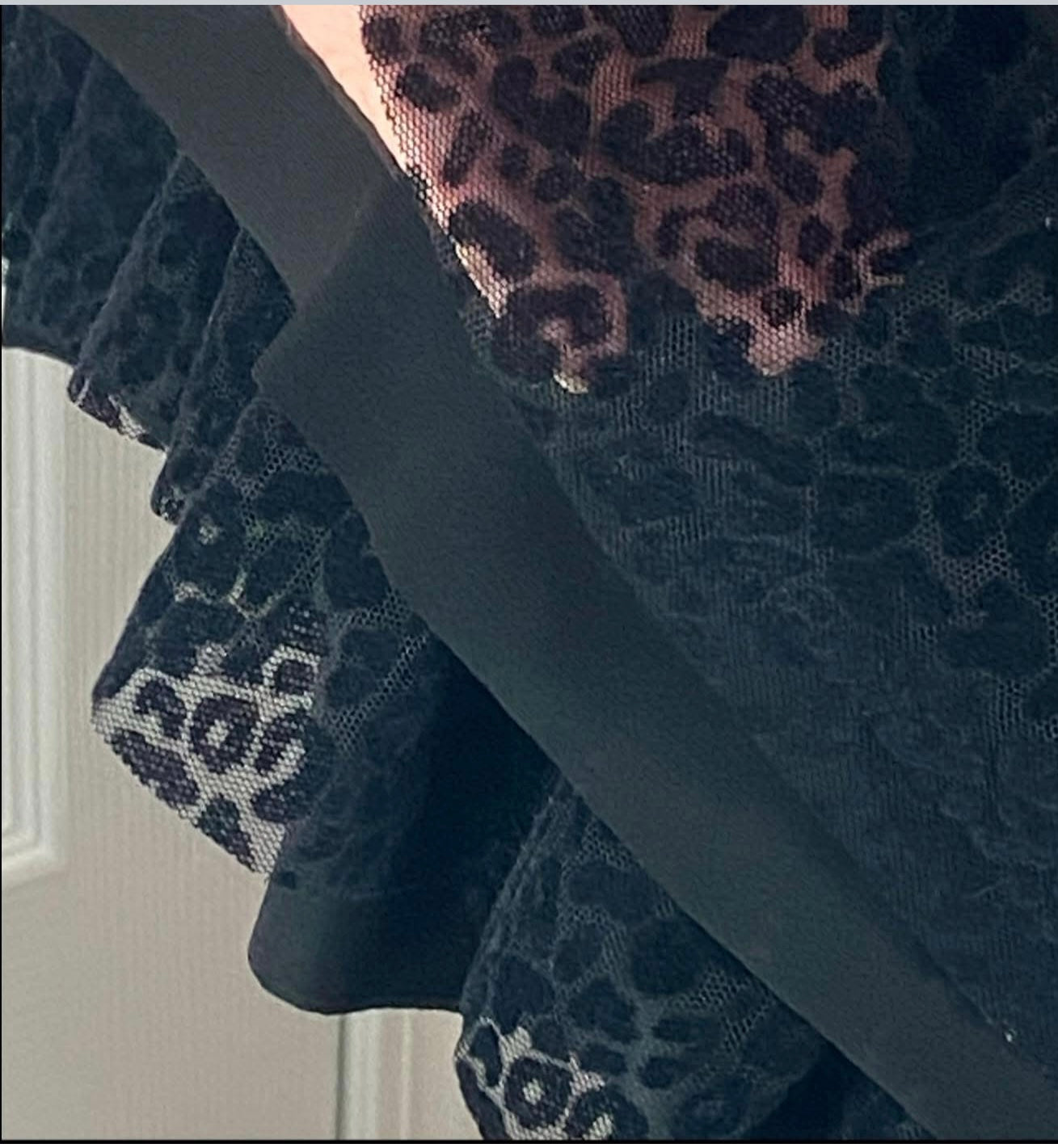 Leopard Trim or Polka Dot With Bows Exclusive Slip Extender