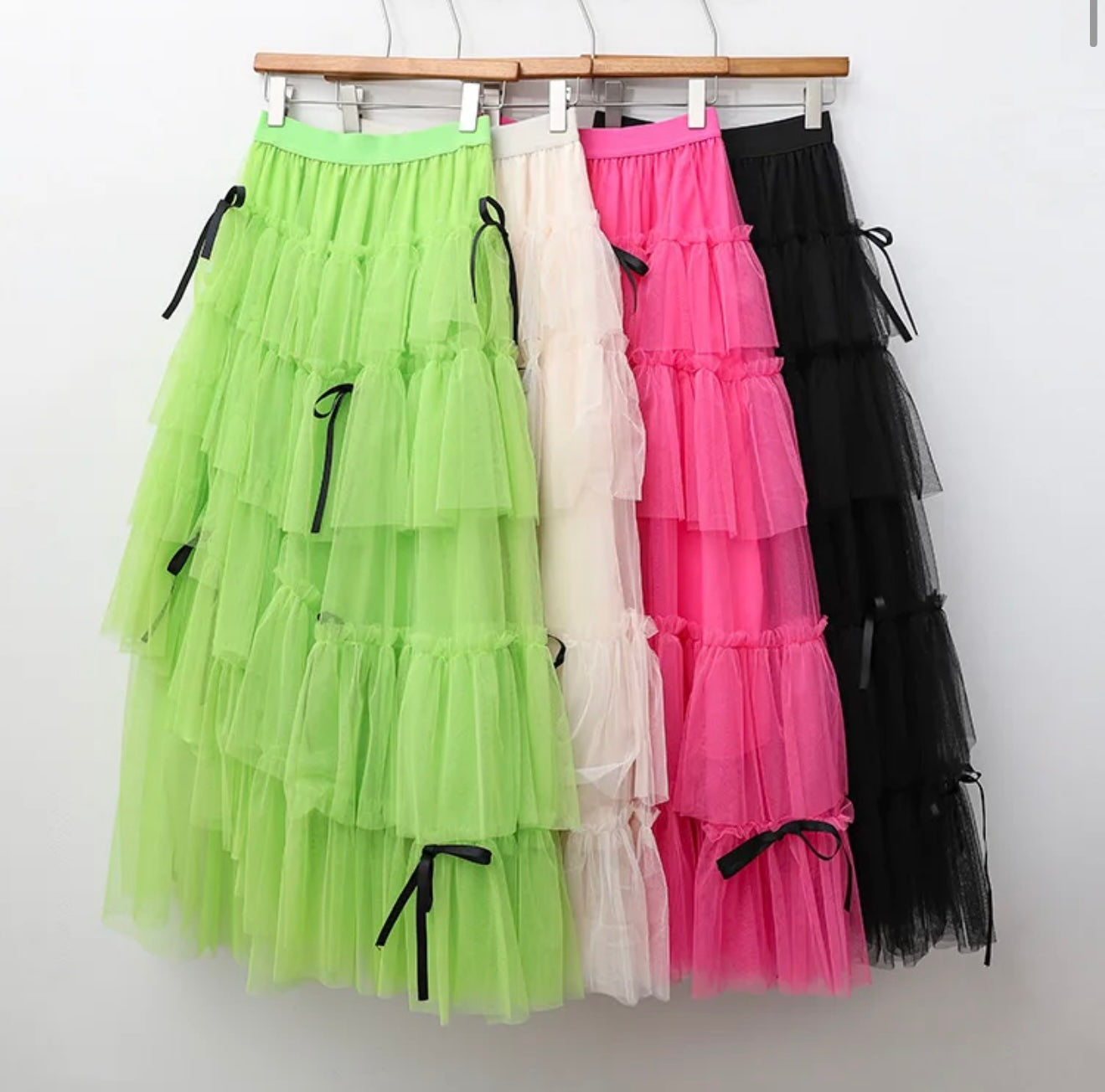 Ruffles & Bows Tulle Skirt** Preorder** ETA 2/3 Weeks