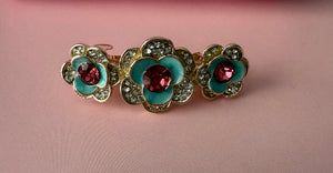 Antique Florals Barrette