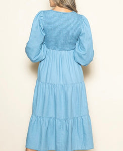 For The Love of Denim Dress * Preorder* ETA 4/5