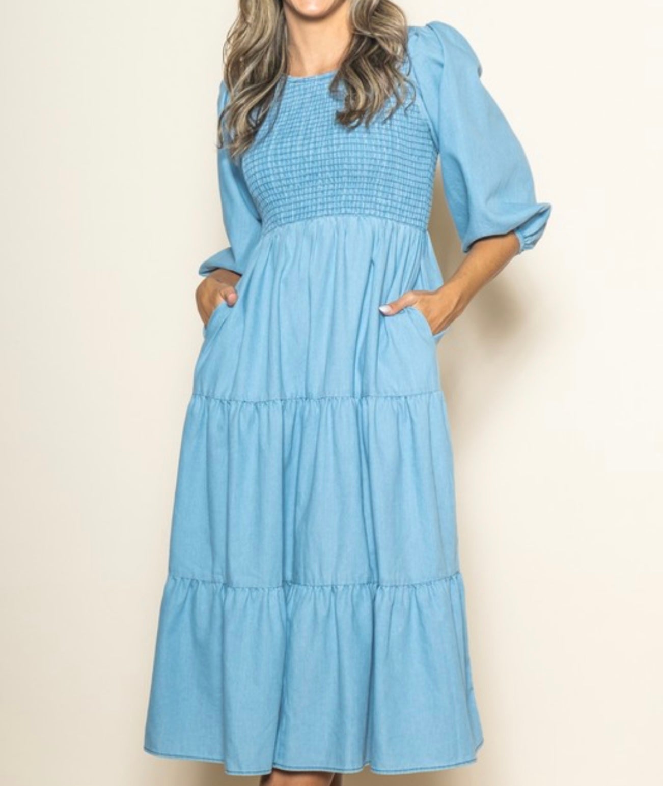 For The Love of Denim Dress * Preorder* ETA 4/5