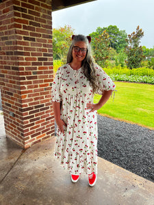 Cherry Jubilee Exclusive Midi Dress * S - 3X