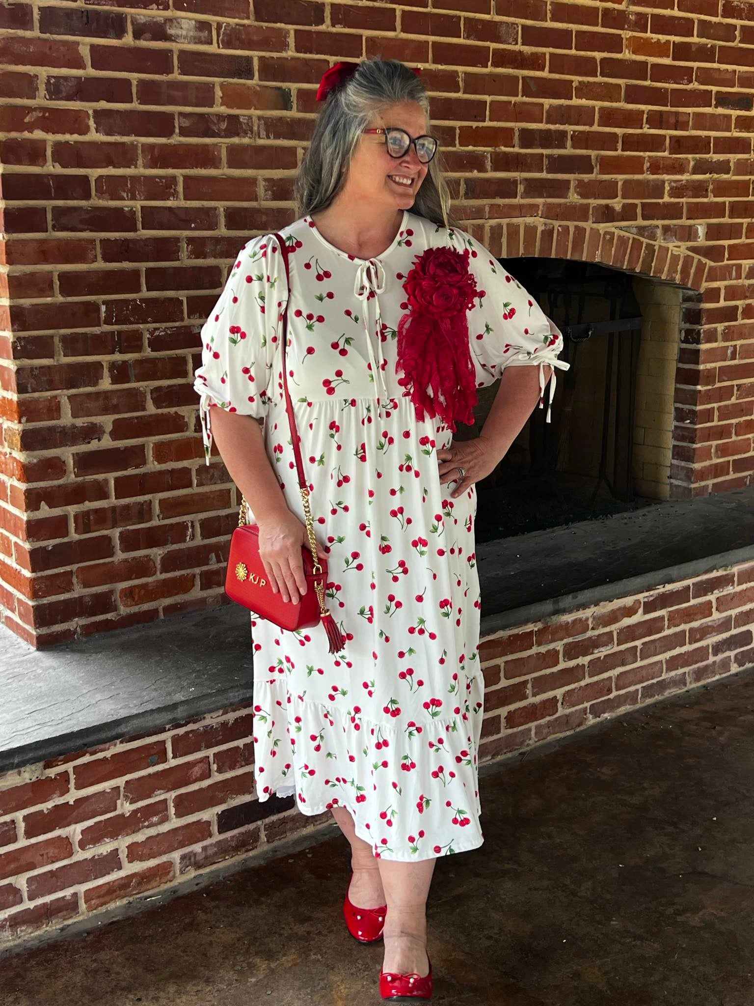 Cherry Jubilee Exclusive Midi Dress * S - 3X