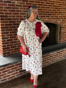 Cherry Jubilee Exclusive Midi Dress * S - 3X