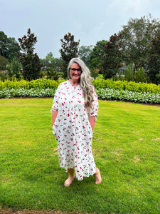 Cherry Jubilee Exclusive Midi Dress * S - 3X