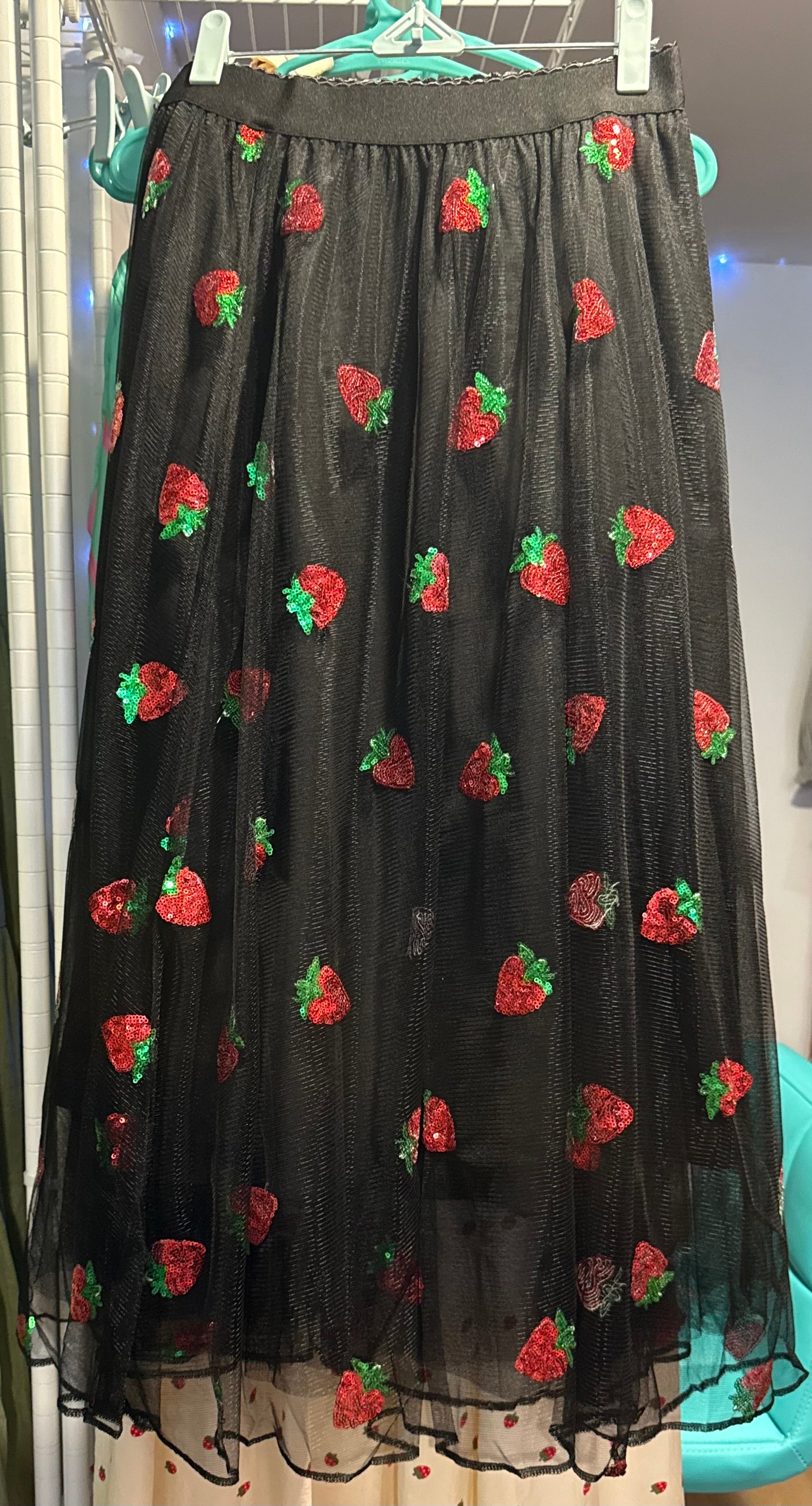 Berry Bliss Mesh Skirt – Pink or Black