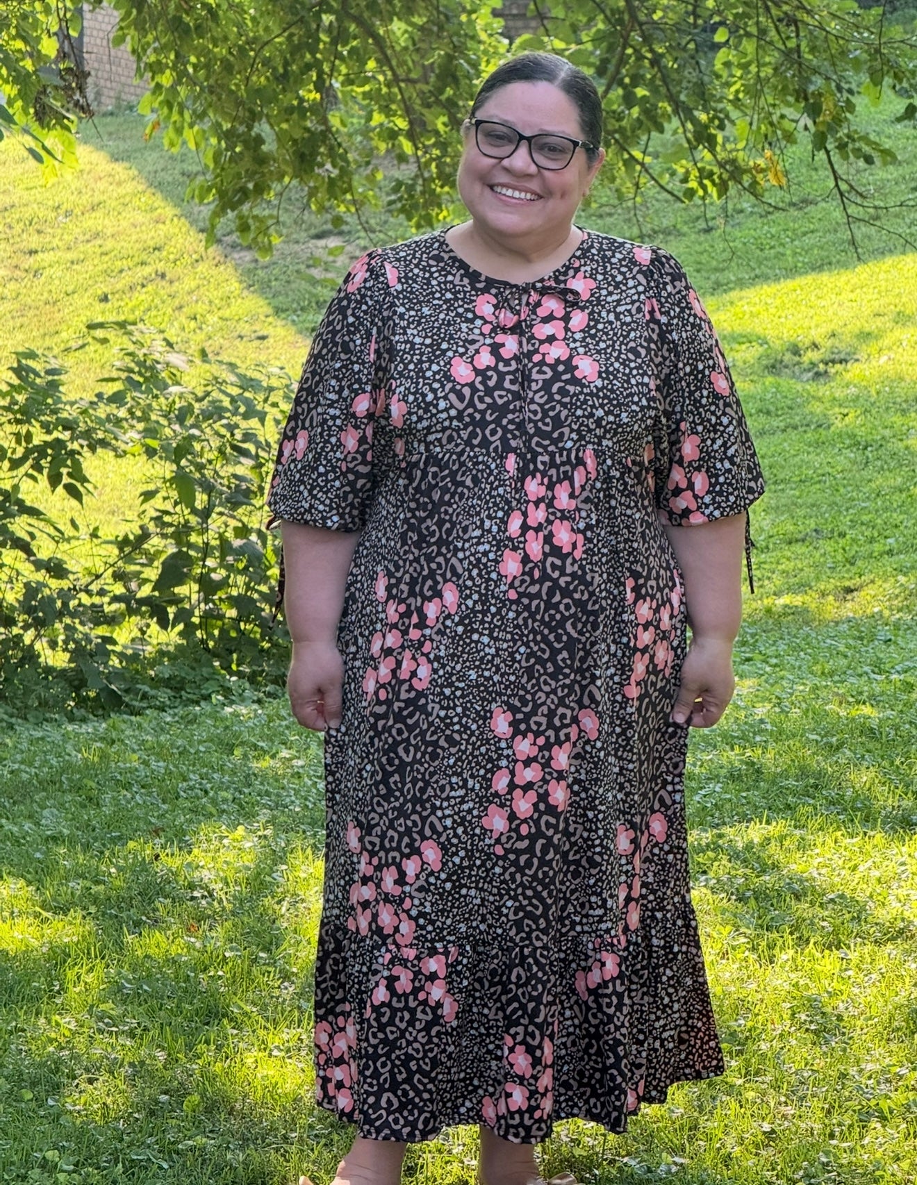 Coral Safari Dress - S - 3X