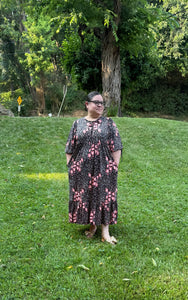 Coral Safari Dress - S - 3X