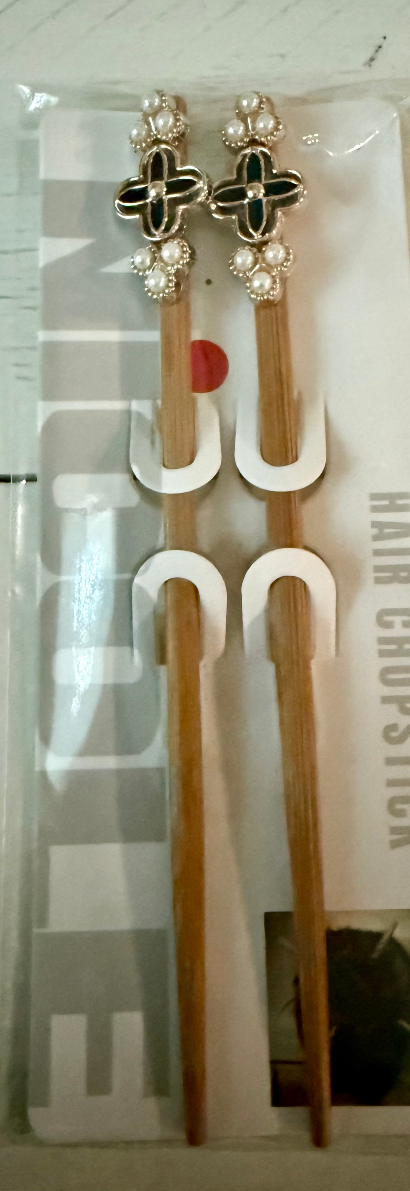 Crowned Elegance Hair Stick Collection - Seven Color Options