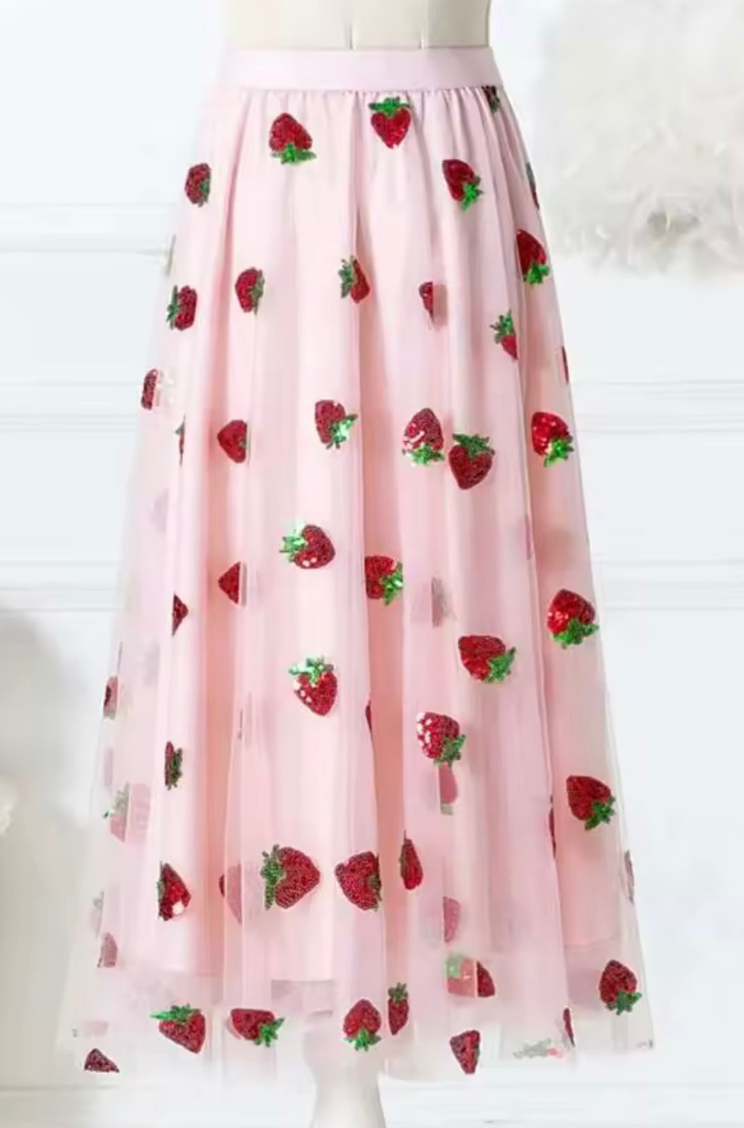 Berry Bliss Mesh Skirt – Pink or Black