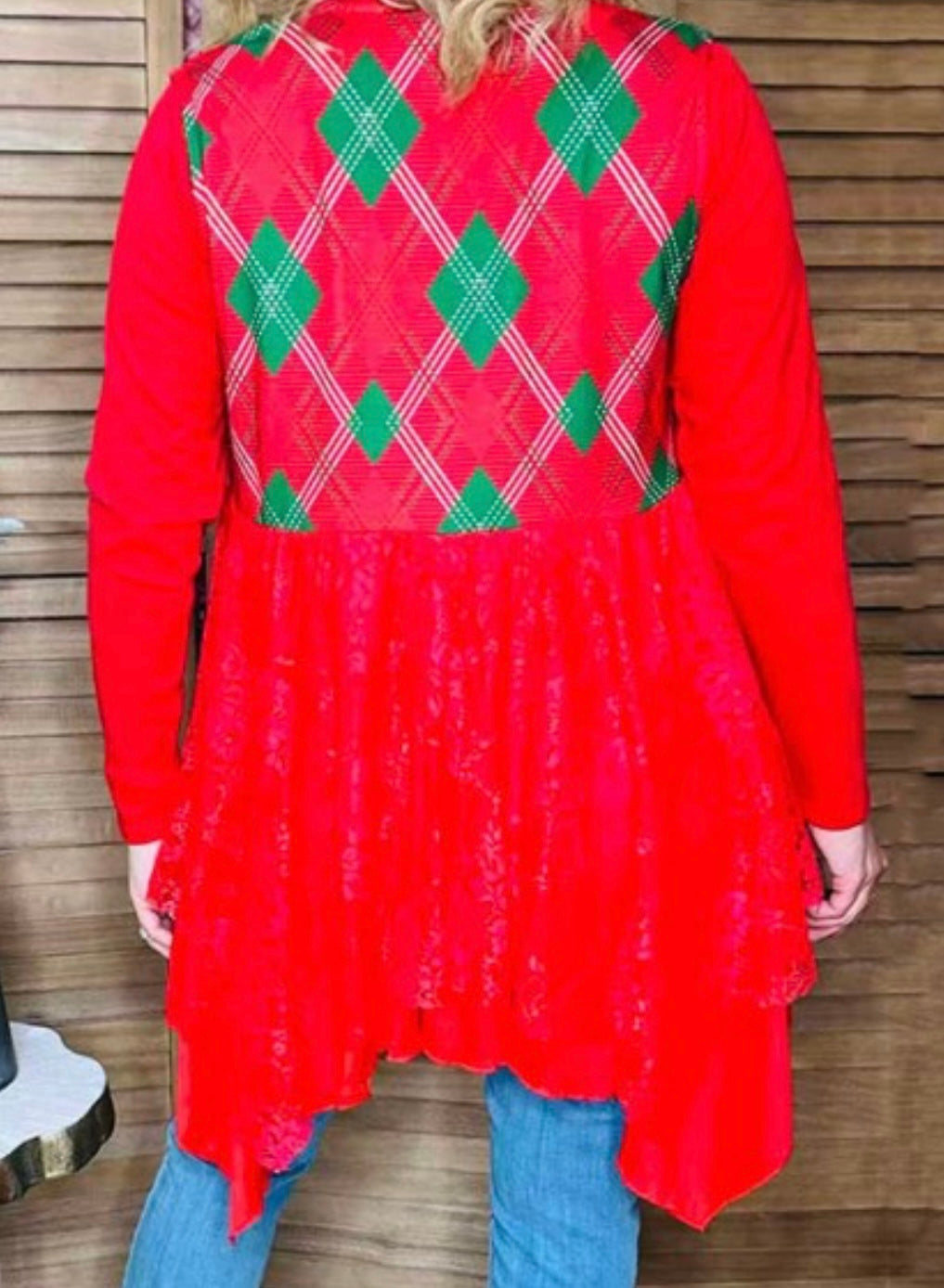 Merry Mix Plaid Vest-🎄Sizes S - 3X - Preorder ETA 11/24