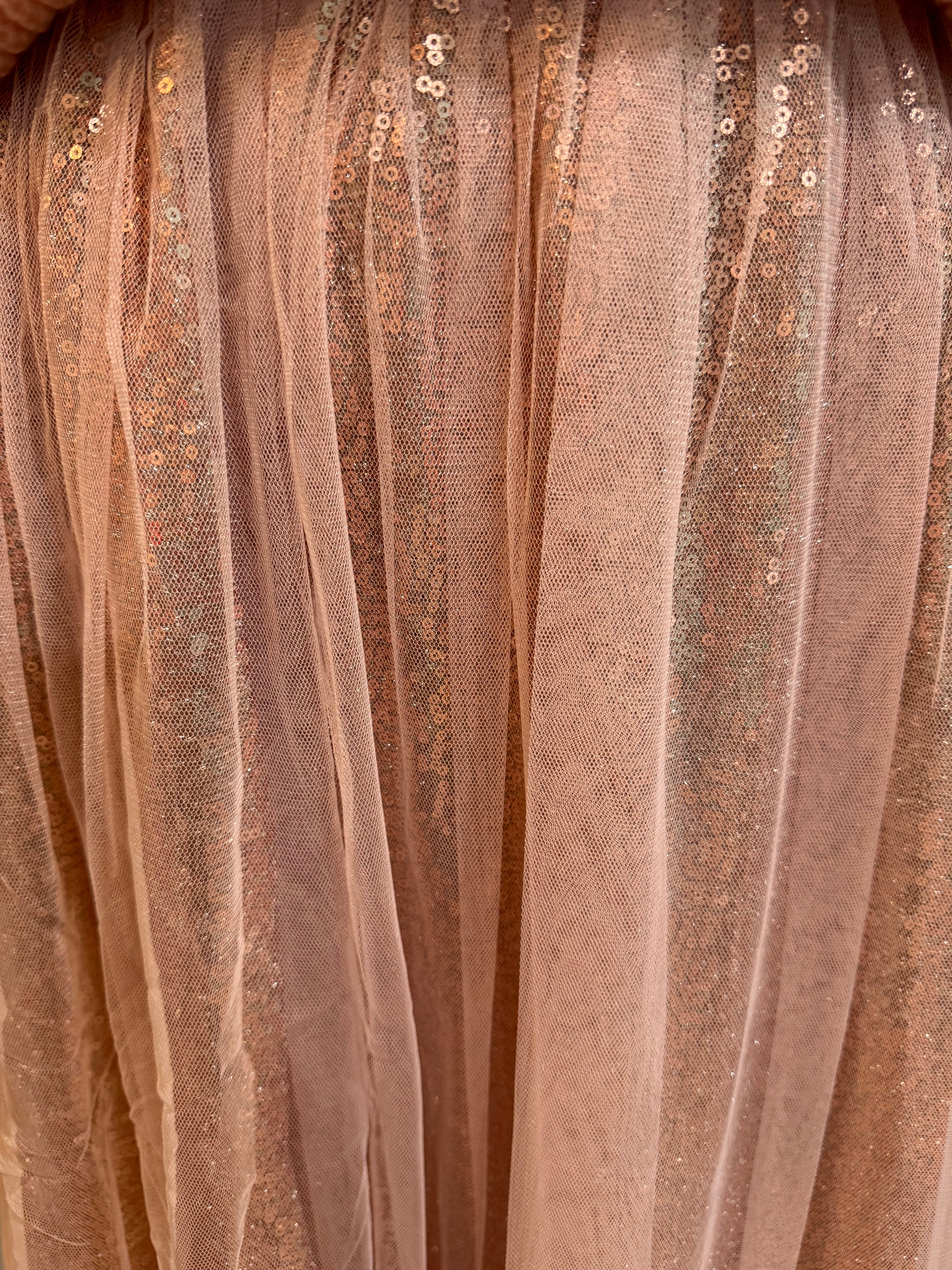 ✨ Blush Shimmer Tulle Skirt ✨