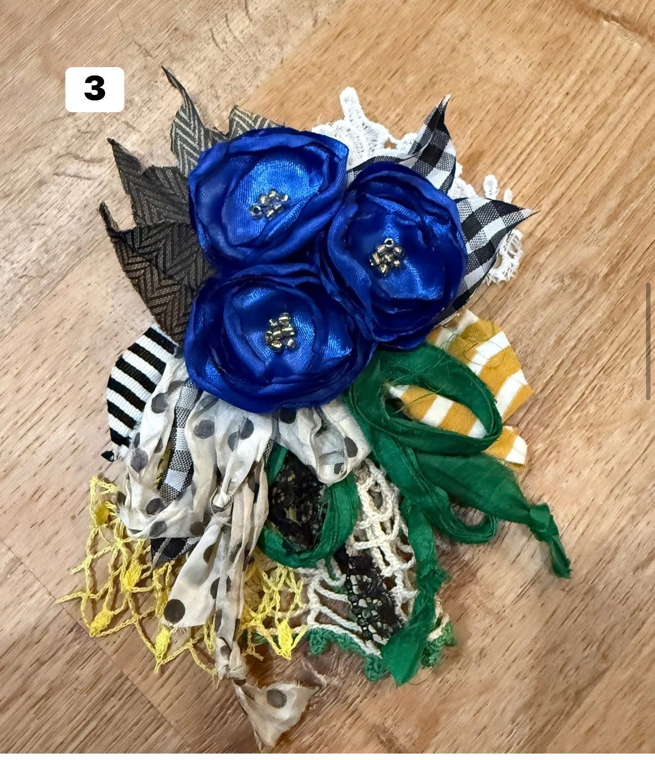 The Royal Patchwork Bloom Brooch
