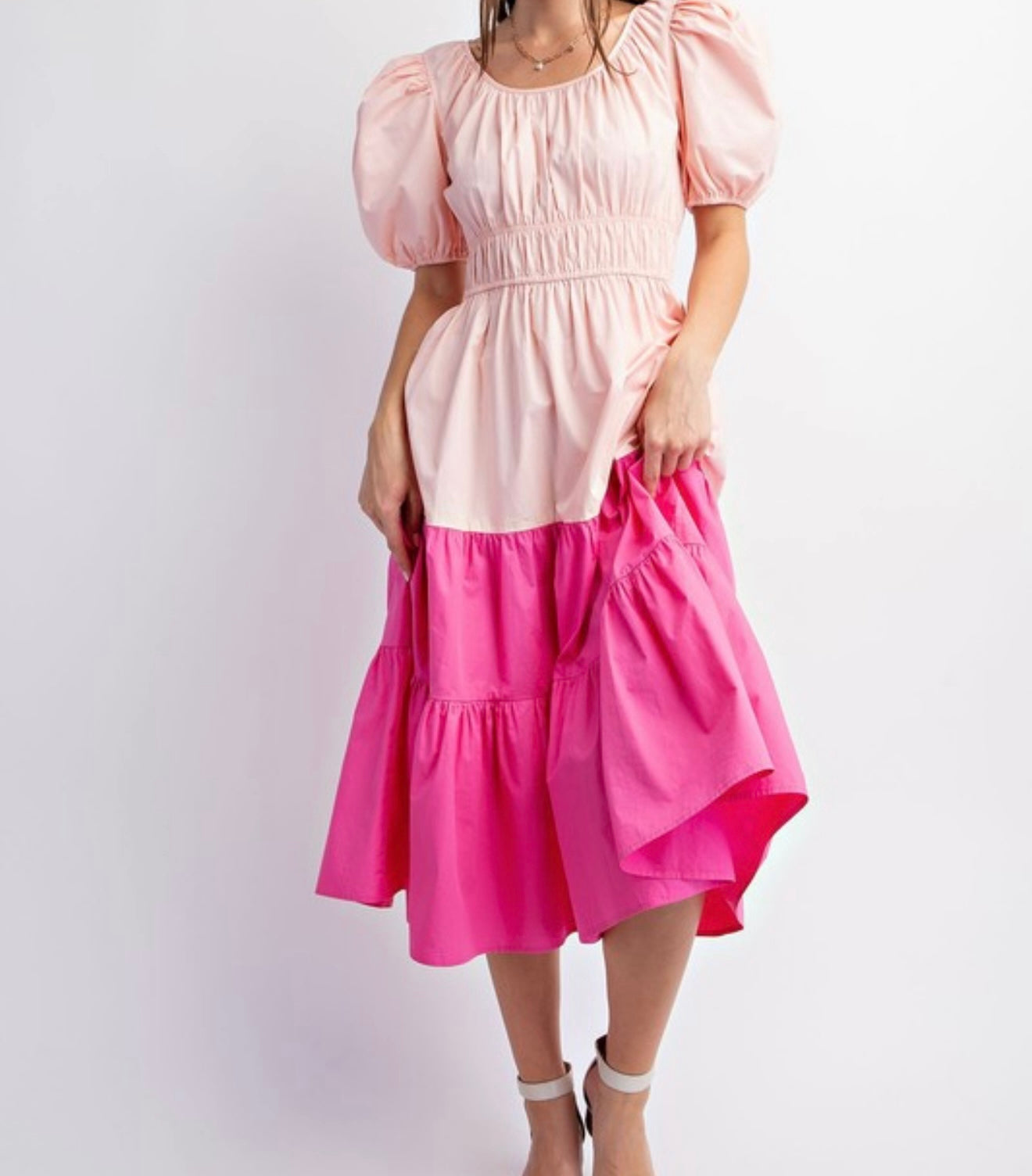 Blush & Fuchsia Reverie Dress