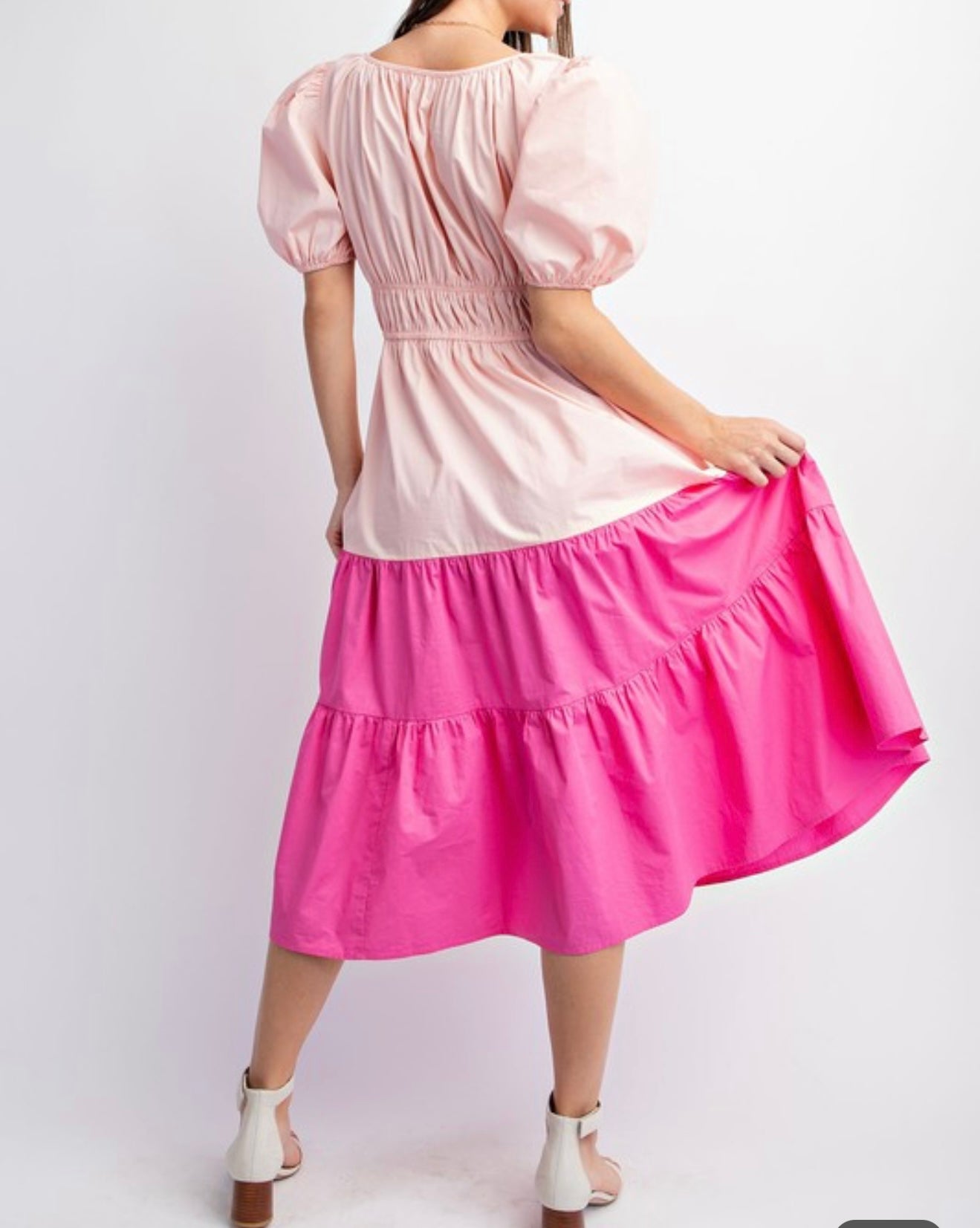 Blush & Fuchsia Reverie Dress