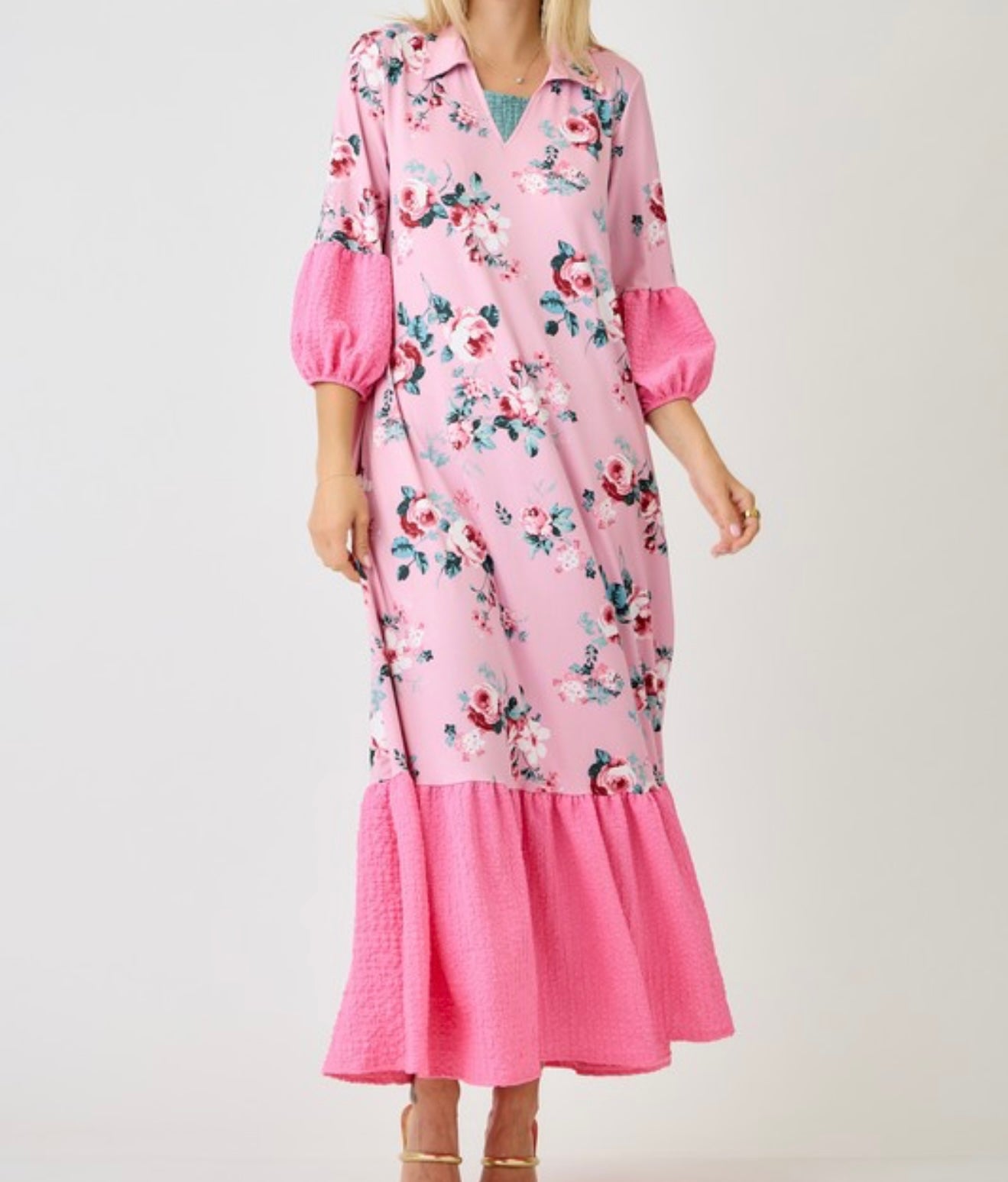 Pink Petals Poise Dress