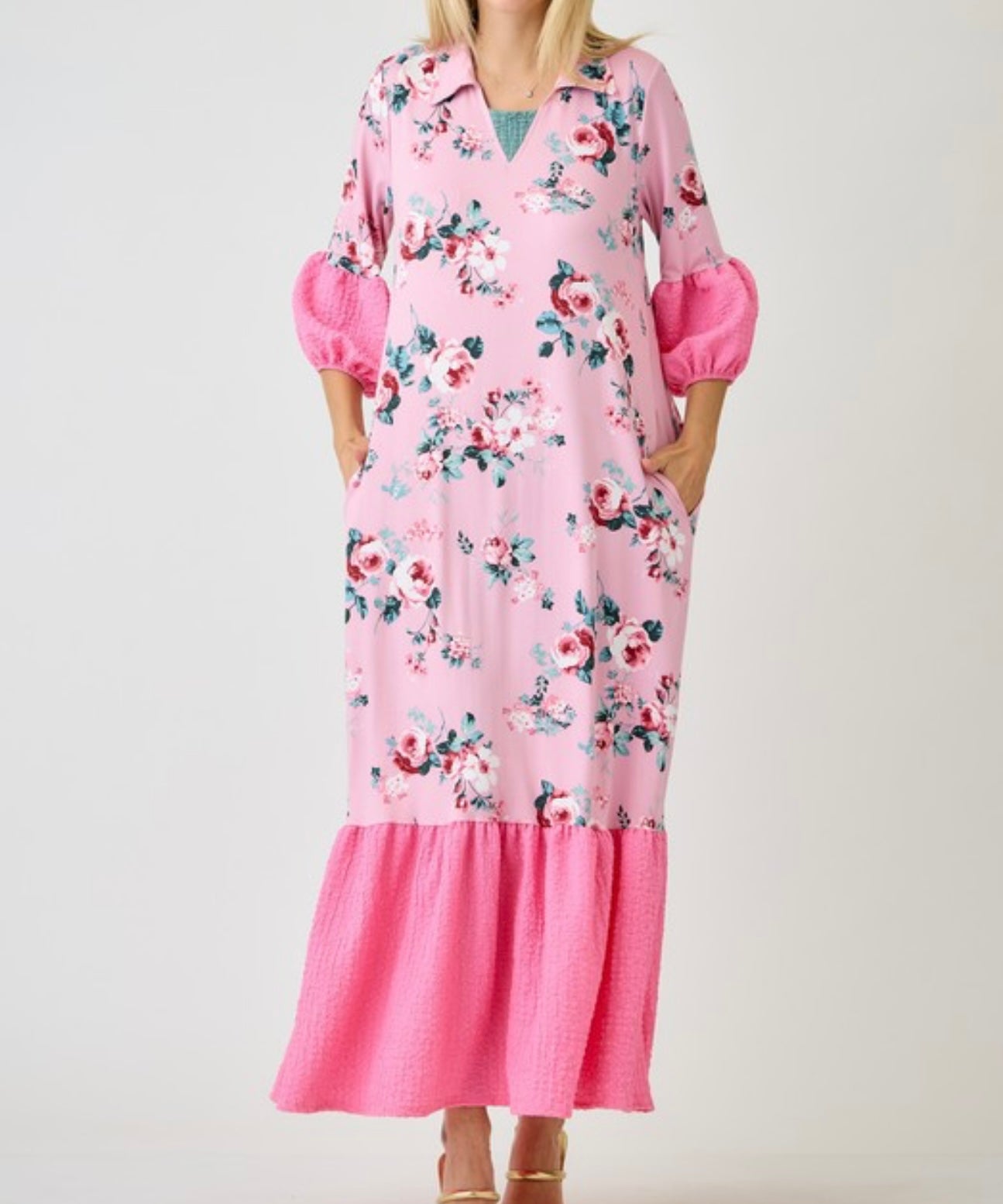 Pink Petals Poise Dress