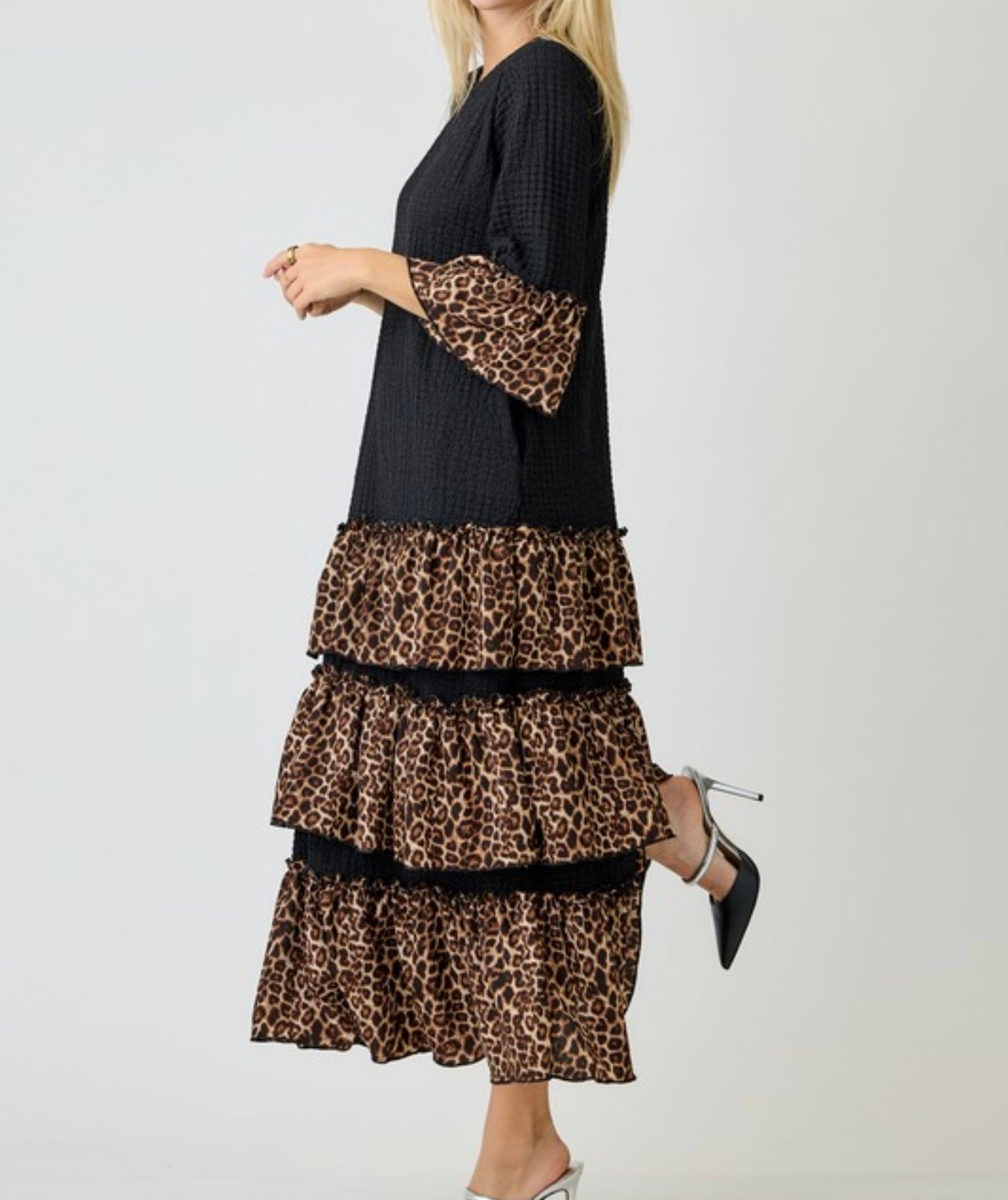 Leopard Luxe Flow Dress * Reg & Curvy