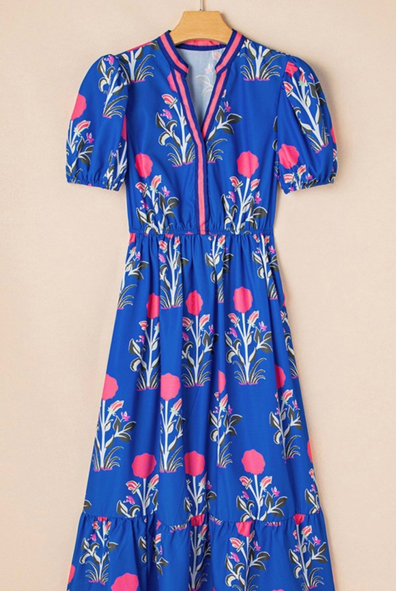 Botanical Bloom Midi Dress* Preorder* ETA 7/14 days