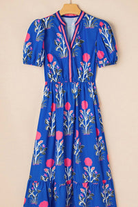 Botanical Bloom Midi Dress* Preorder* ETA 7/14 days